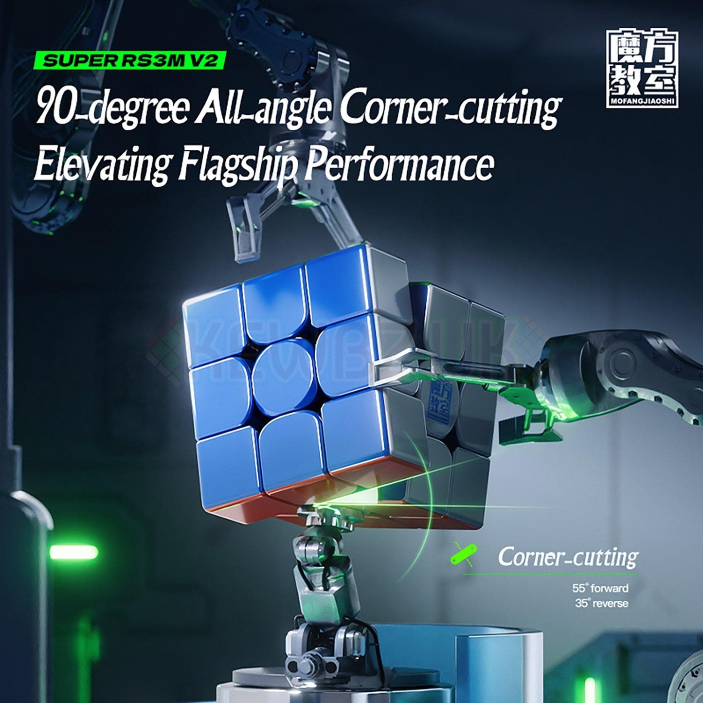MoYu Super RS3M V2 (Magnetic, Maglev, UV, Ball-Core)