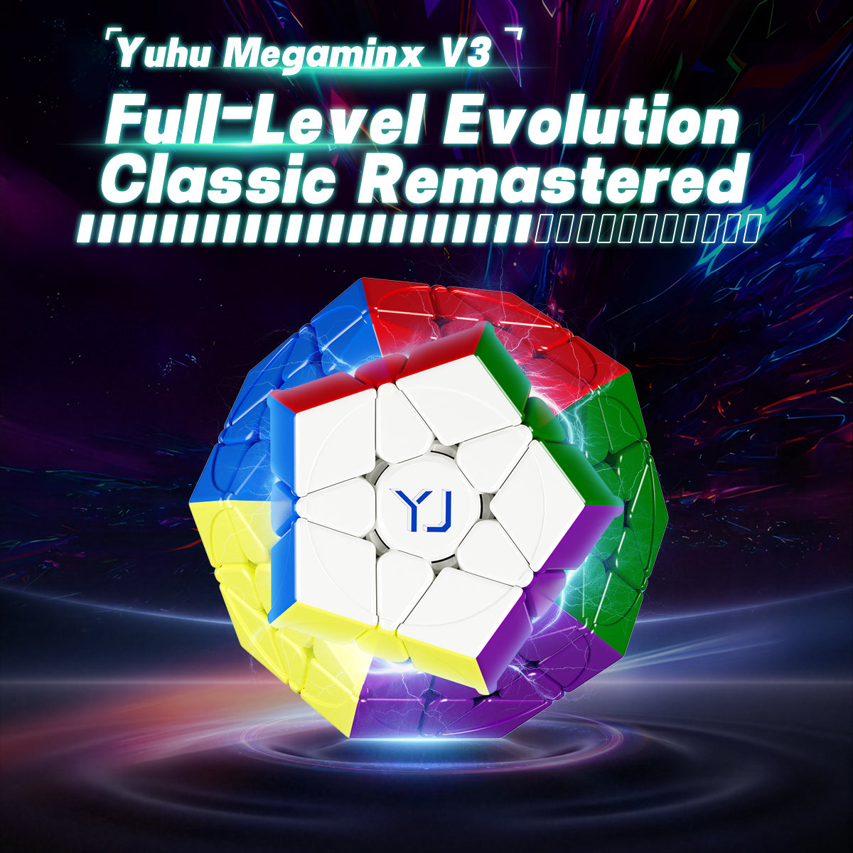 YJ YuHu Megaminx V3 (Magnetic) from KewbzUK Speed Cube Shop 4