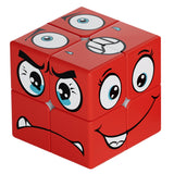 Red Face Cube