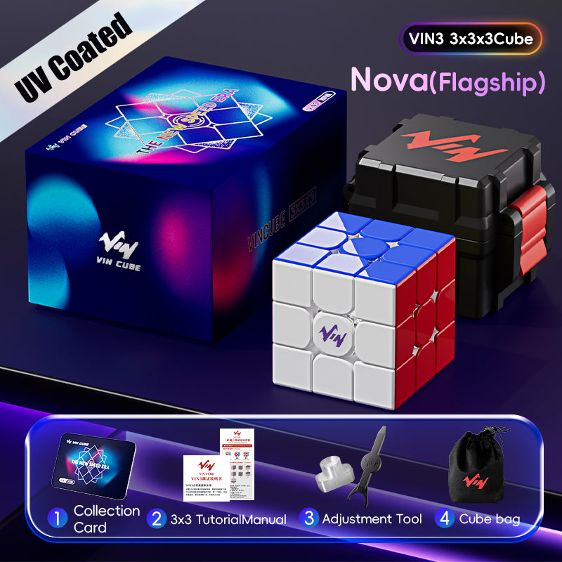 VIN3 3x3 Nova (Flagship) from KewbzUK Speed Cube Shop 2