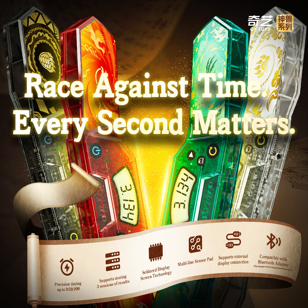 QiYi Timer WhiteTiger from KewbzUK Speed Cube Shop 2