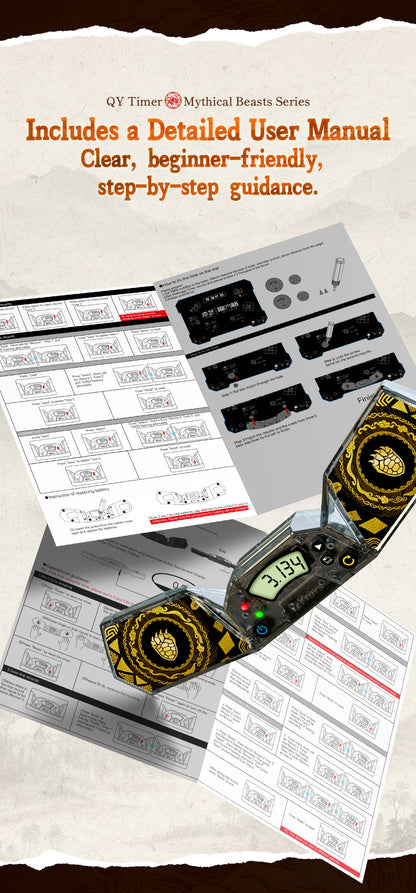 QiYi Timer VermilionBird from KewbzUK Speed Cube Shop 25