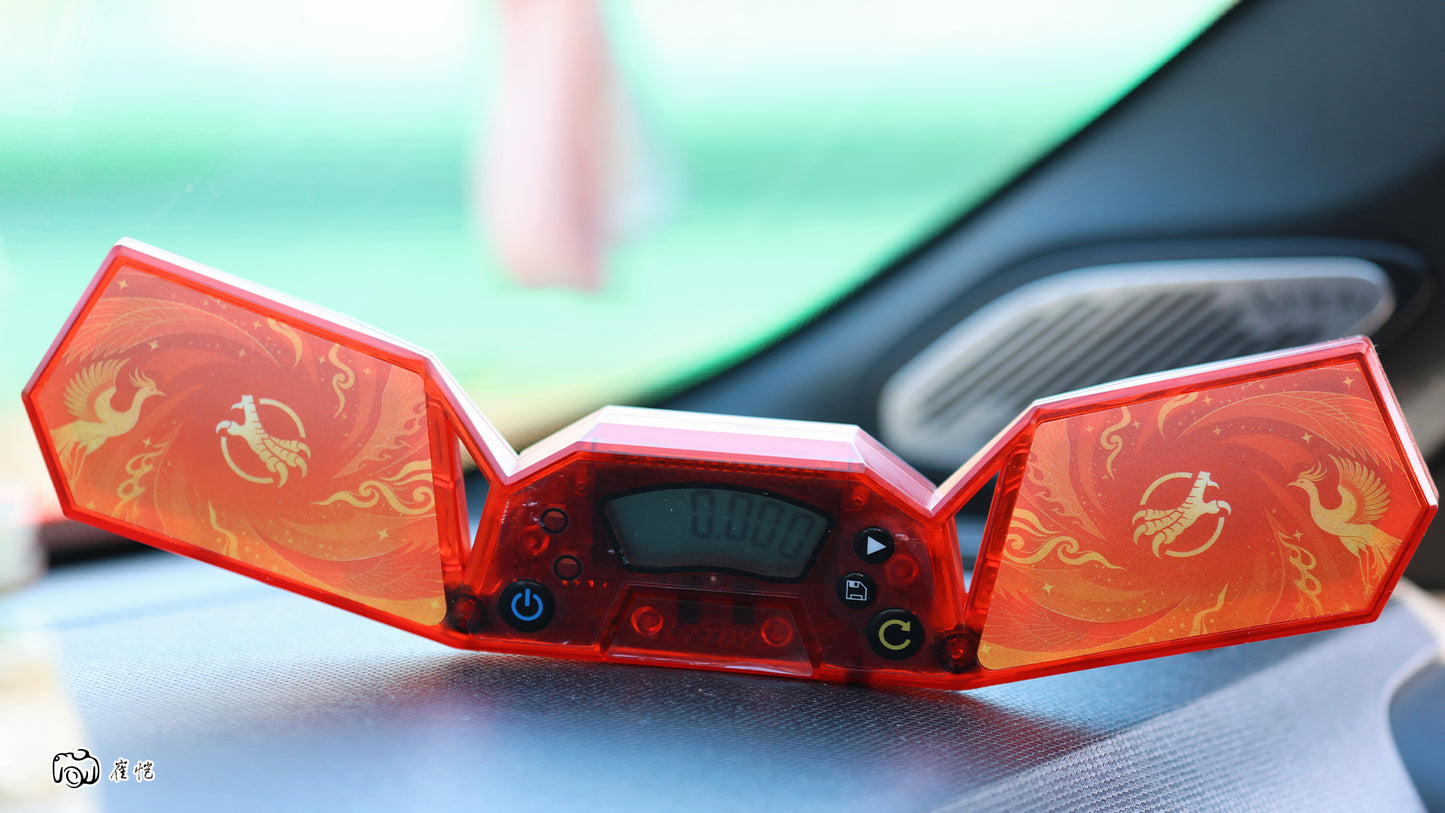 QiYi Timer VermilionBird from KewbzUK Speed Cube Shop 45