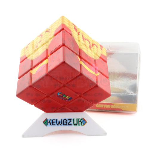 Rubik's Cube Frites (avec Ketchup bien sûr)