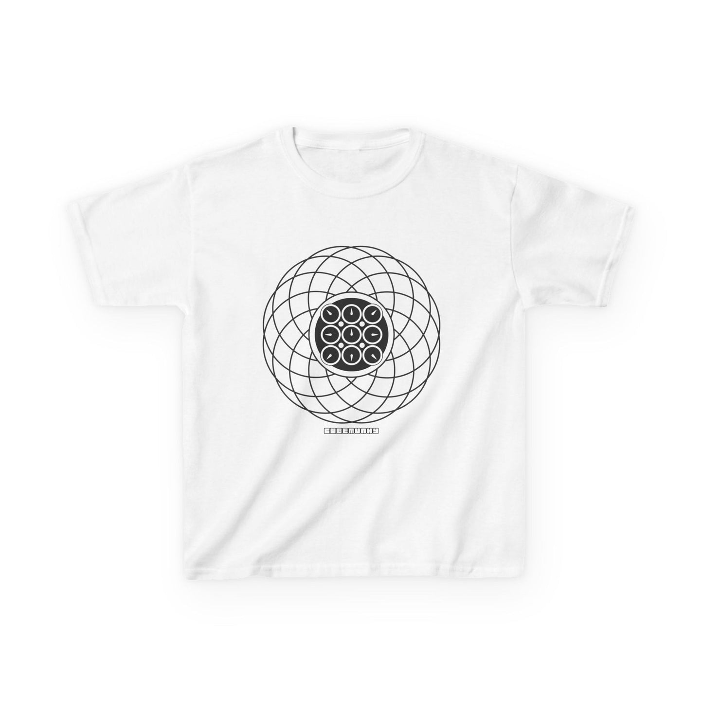 CubeMunky GEO Wave II Clock T-Shirt