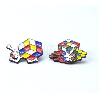 Cubing Enamel Pin Badges