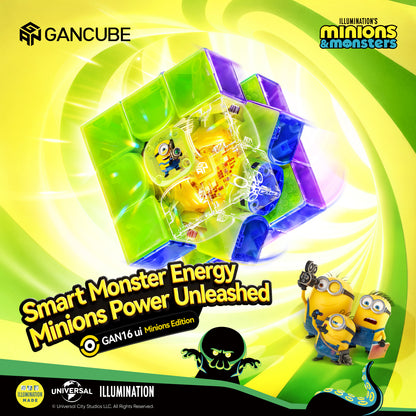 GAN 16 UI Max Minions Edition (Magnetic, Maglev, UV, Ball-Core) 3
