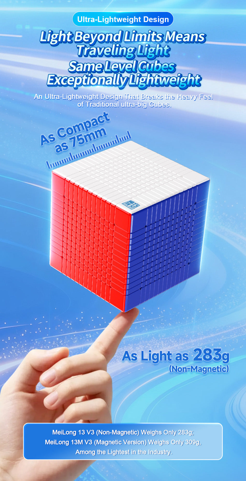 MoYu Meilong 13x13 V3 (Magnetic, Ball-Core) 9