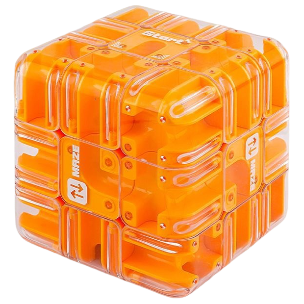 3D Maze Cube (85mm)