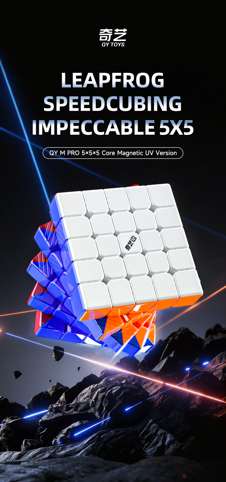 QiYi M Pro 5x5 (Magnetic, UV, Ball-Core) 27