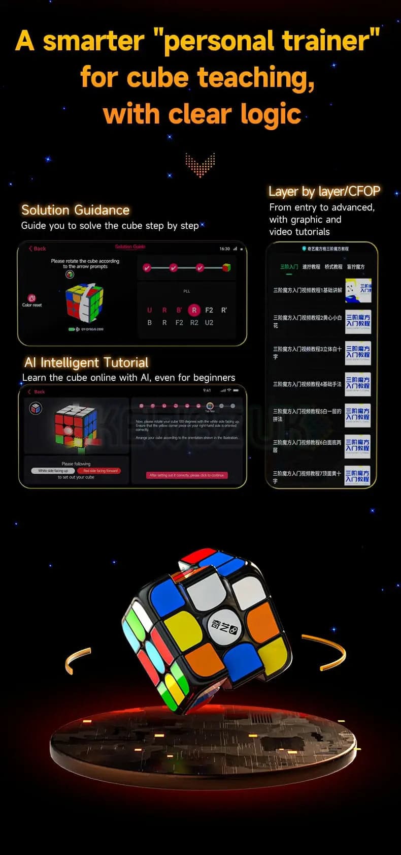 QiYi Ai 3x3 Smartcube (Magnetic)