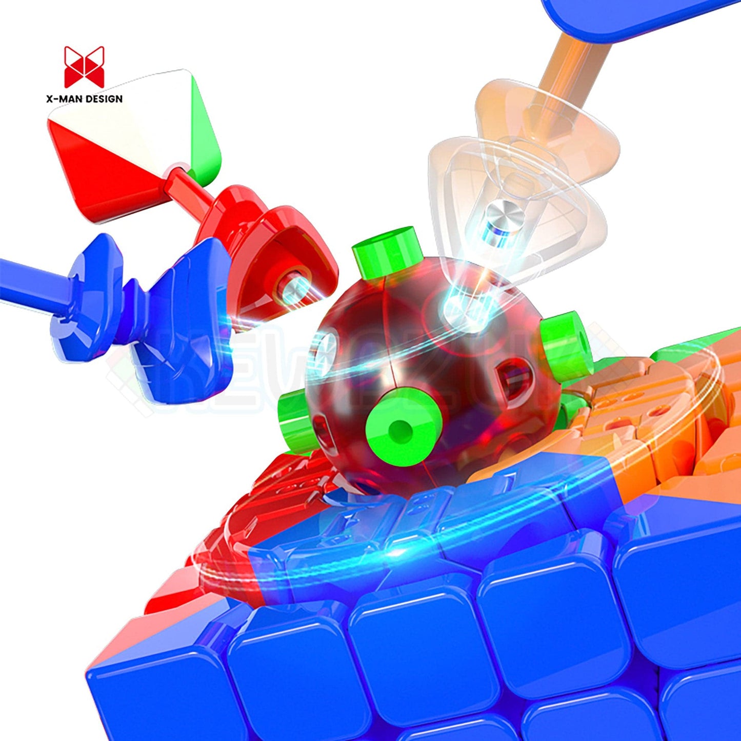 QiYi X-Man Hong 5 (Magnetic, UV)
