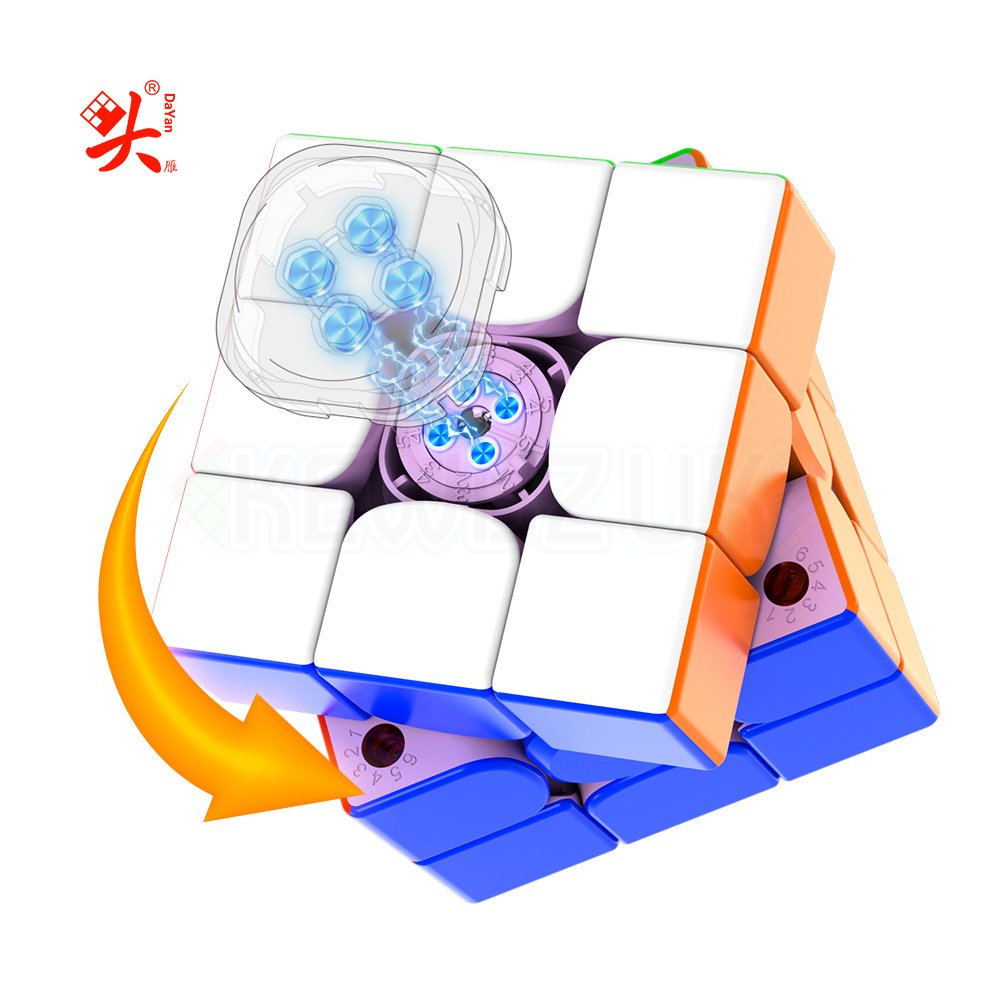 DaYan Zhanchi Pro V5 3x3 Supreme (Magnetic,Maglev, Ball-Core)