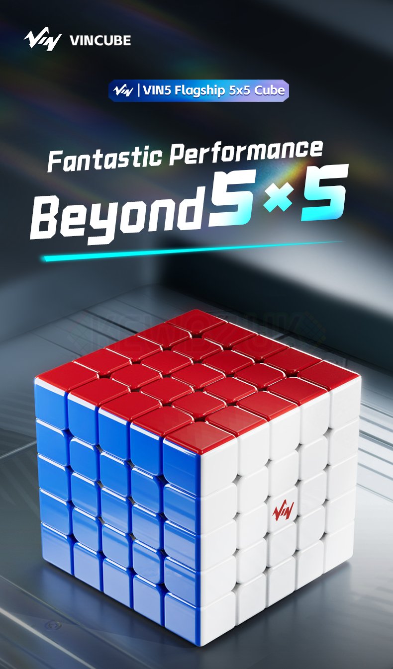 VIN Cube 5x5 (Magnetic, Ball-Core)