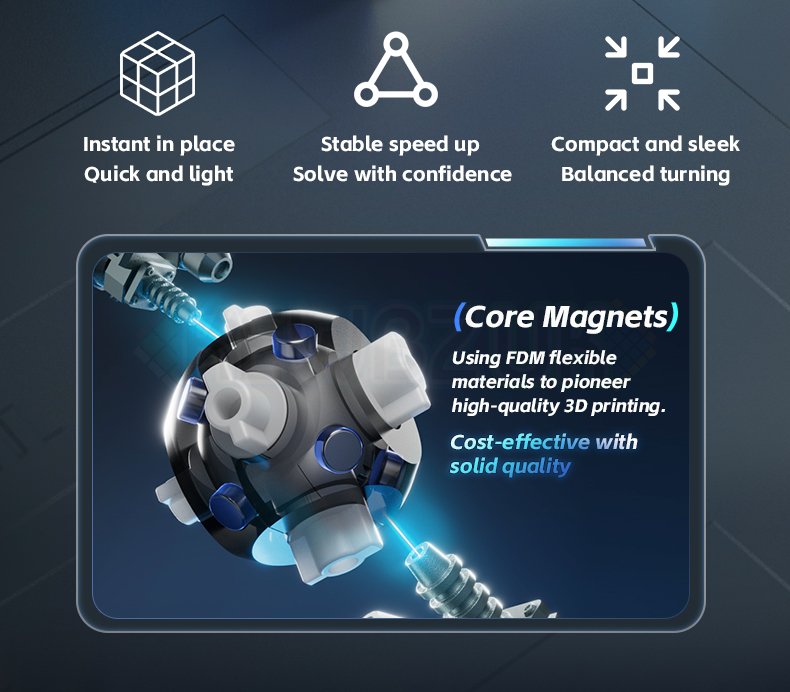 VIN Cube 5x5 (Magnetic, Ball-Core)