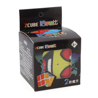 Yellow Face Cube
