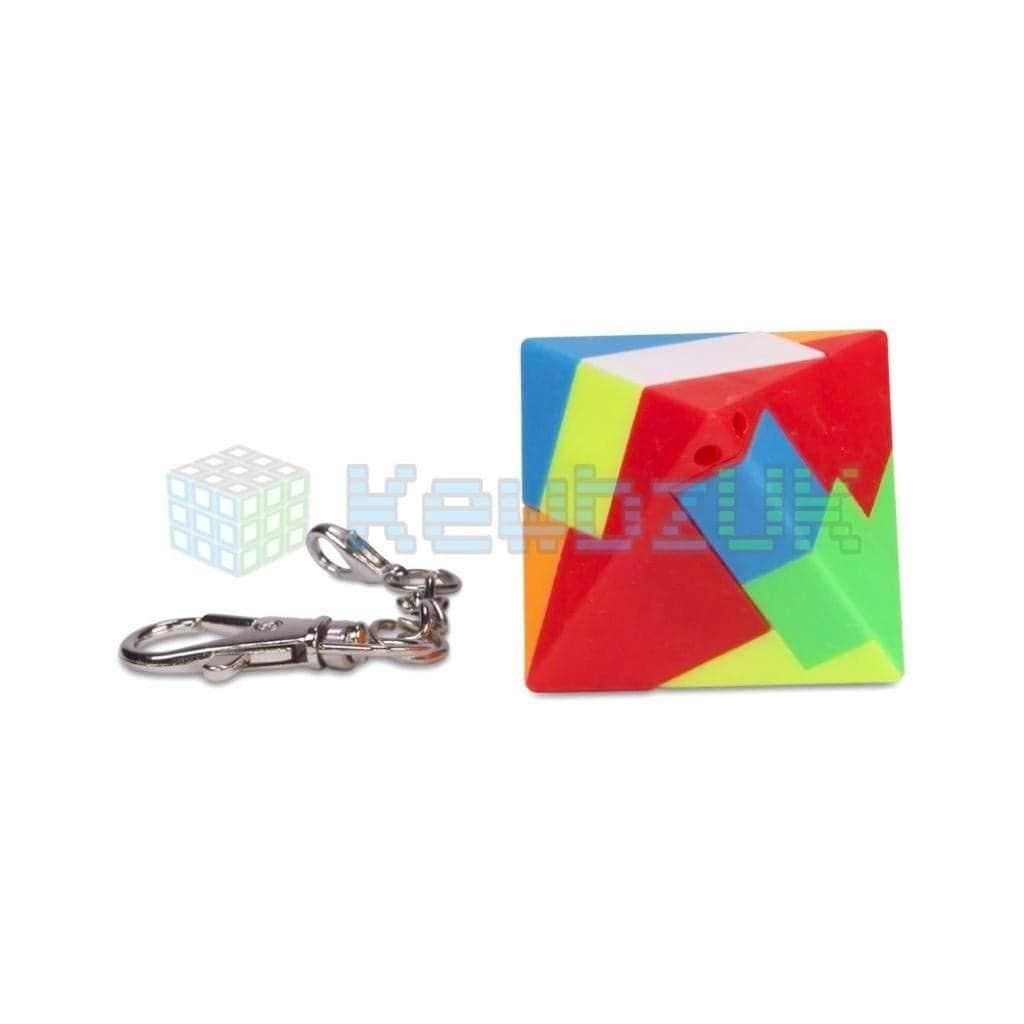 LeFun Four Corner Block Keychain