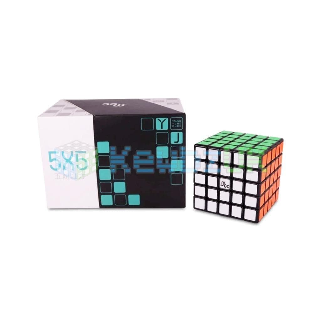 Black YJ MGC 5x5 Magnetic Speed Cube puzzle from KewbzUK